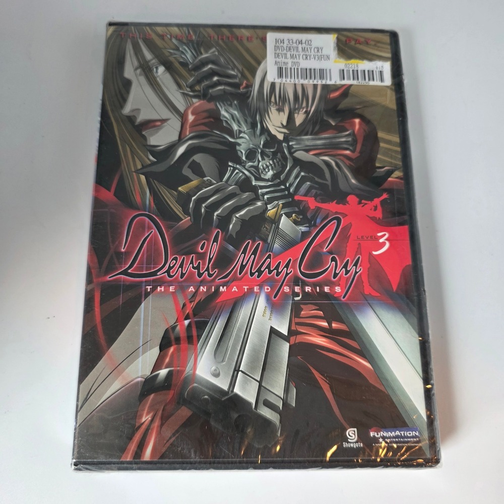 Devil May Cry The Animated Series Level 3 DVD Vol 3 Episodes 9-12 Funimation NEW